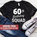 60th Birthday Shirt 60th Birthday Party 60th Birthday Gift 60th Anniversary Sixtieth Birthday Shirt Sixtieth Birthday Gift 60 Years Graphic Tee – Cozy Vibes · High-Quality Print