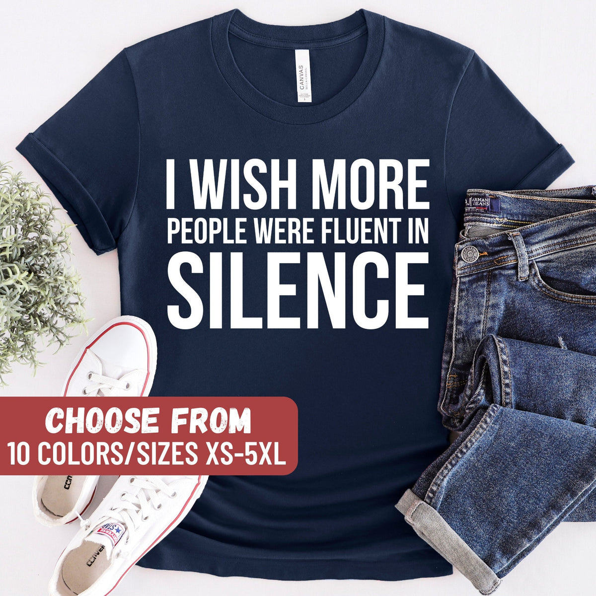 Funny Mom Shirt Introvert Shirt Silence Lover Gift Shirt Funny Grandma Shirt Sarcastic Shirt Sarcasm Shirt Introvert Gift Mom Gift Graphic Tee – Soft Feel · Must-Have Style