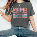 Mama Shirt Mama Strong Protected Loved Shirt Mom Shirt New Mom Shirt New Mom Gift Mothers Day Gift Graphic Tee – Aesthetic Look · Great Gift For Fans