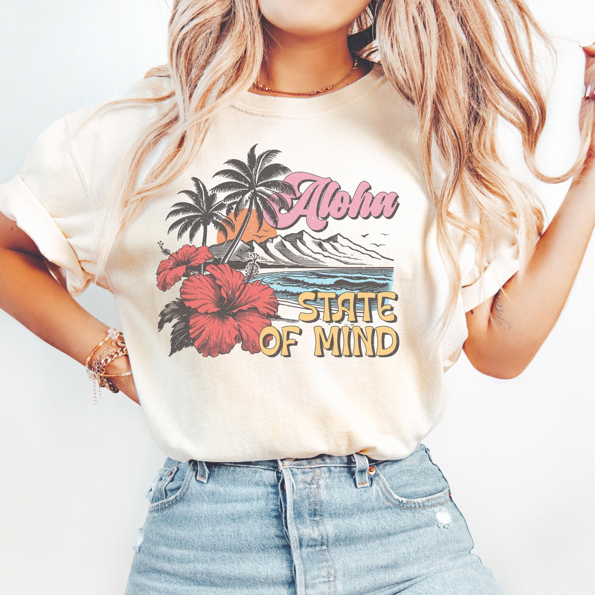 Hawaii Shirt Beach Sweatshirt Hawaii Tshirt Summer Aesthetic Clothes Beach Sweatshirt Sweatshirt – Cozy Vibes · Trending Graphic Apparel