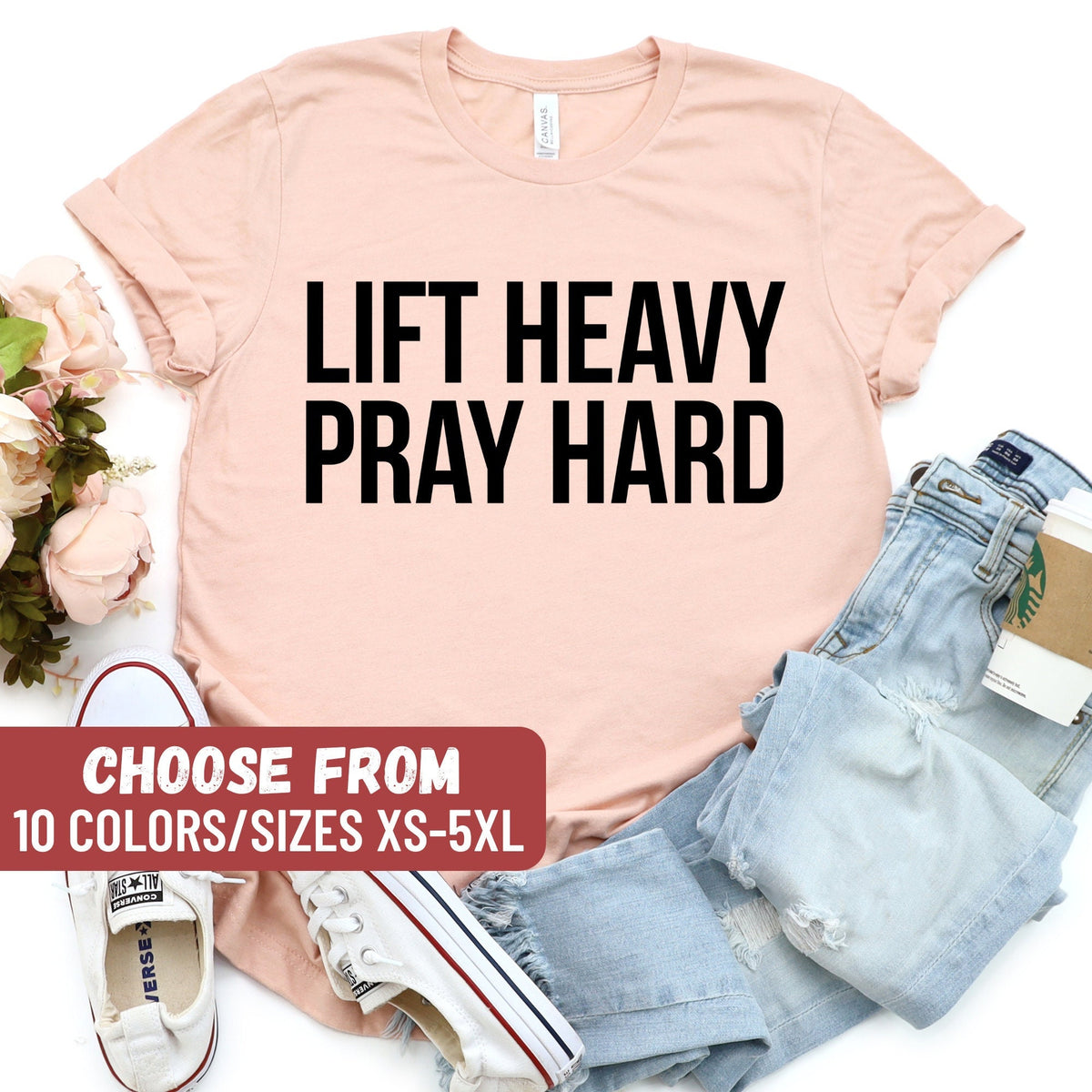 Christian Shirt For Women Gym Sweatshirt Gift For Christian Jesus Lover Shirt Christian Gym Shirt Weightlifting Shirt Funny Gym Shirt Sweatshirt – Everyday Comfort · Trending Graphic Apparel