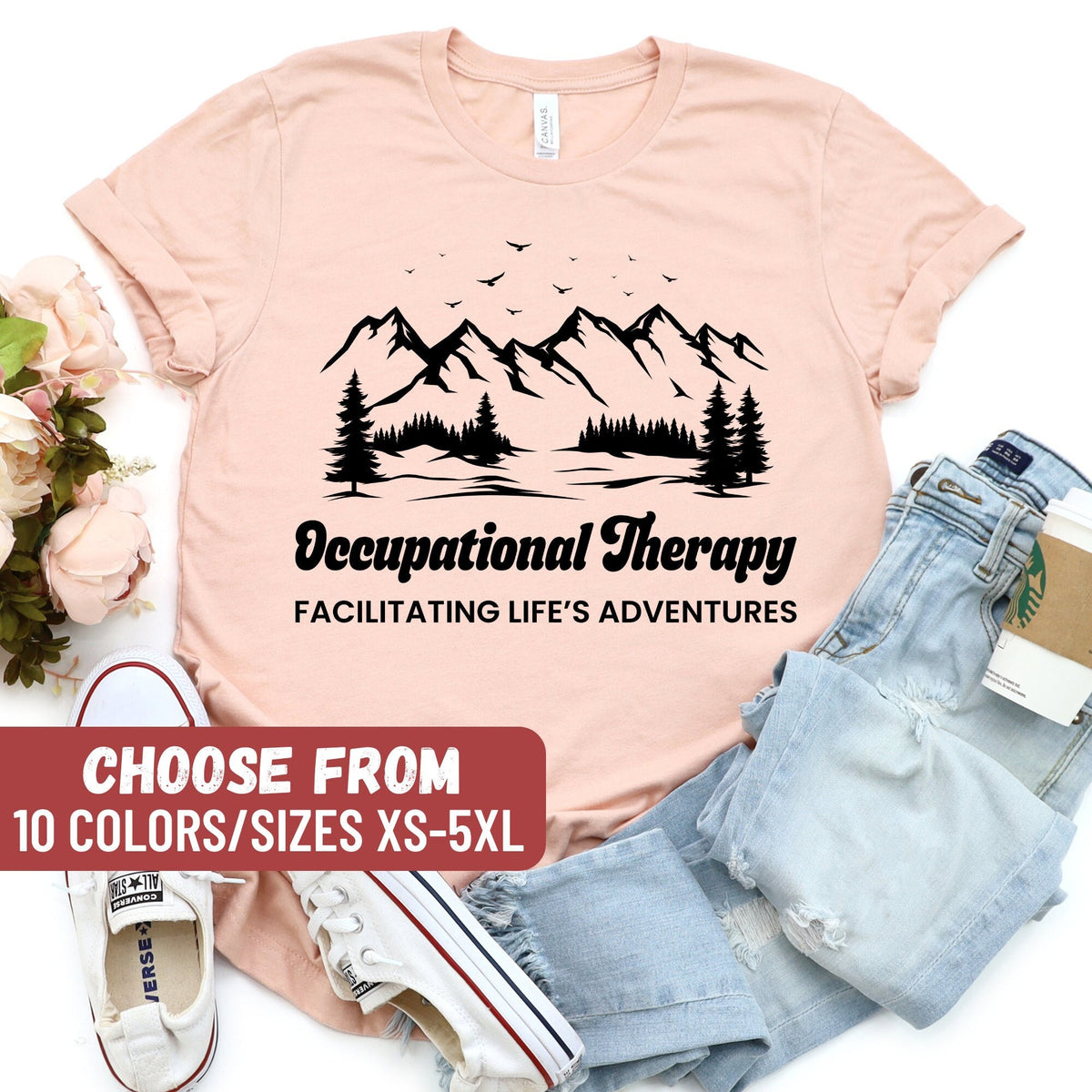Occupational Therapy Shirt Occupational Therapy Shirt Occupational Shirt Gift For Therapist Shirt Funny OT Therapy Shirt OT Gifts Graphic Tee – Bold Style · Perfect For Daily Wear
