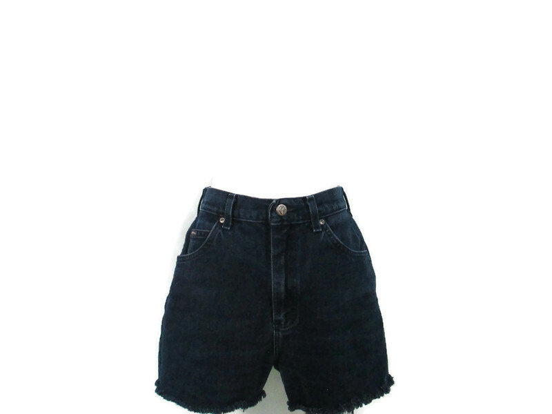 Lee Riders Navy Blue Cutoff Jeans Shorts Women39s 10 Frayed Denim 27 Inch Waist Shorts Graphic Tee – Soft Feel · Top Pick For Any Outfit