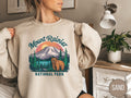 Mount Rainier National Park Sweatshirt Vintage Washington Sweatshirt Mount Rainier National Park gifts Mount Rainier Souvenir Hiking shirt Sweatshirt – Soft Feel · Must-Have Style