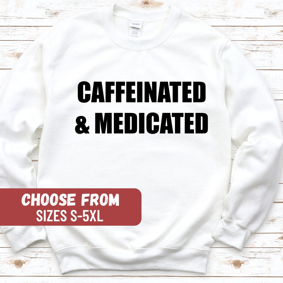 Mental Health Sweatshirt Antidepressant Swetshirt Mental Health Gift Funny Meds Shirt Coffee Lover Shirt Coffee Sweatshirt Meds Tee Sweatshirt – Aesthetic Look · Perfect For Daily Wear