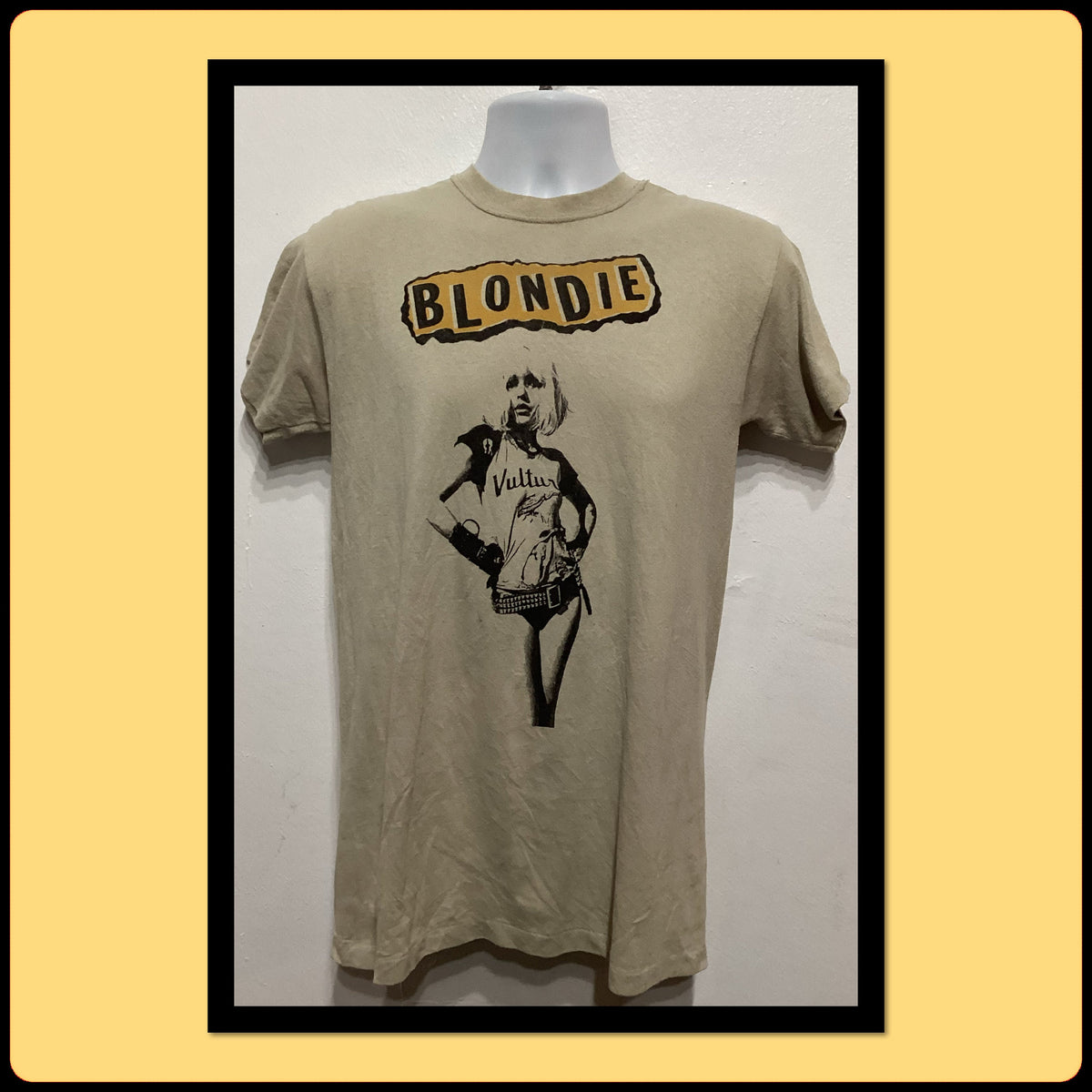 Vintage printed rock T shirt quotBlondiequot Graphic Tee – Cozy Vibes · Top Pick For Any Outfit