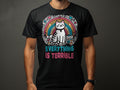 Cute Cat TShirt Everything Is Terrible Rainbow and Hearts Graphic Tee Unisex Apparel Graphic Tee – Aesthetic Look · Top Pick For Any Outfit