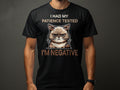 Funny Cat TShirt Grumpy Cat Graphic Tee I Had My Patience Tested I39m Negative Humorous Shirt Graphic Tee – Bold Style · Trending Graphic Apparel
