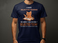 Cat Lover TShirt I Have Selective Hearing Cat Reading Book Unique Graphic Tee Gift for Bookworms and Cat Owners Graphic Tee – Soft Feel · High-Quality Print