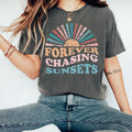 Forever Chasing Sunsets Tshirt Beach Shirt Adventure TShirt Adventure Shirt Beach Vacation Shirt Summer Shirt Chasing Sunsets Graphic Tee – Soft Feel · Must-Have Style