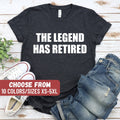 Funny Retired Shirt Funny Retirement Gift For Men Retirement Gifts For Grandpa Retirement Shirt Dad Retirement Shirt Retired Husband Graphic Tee – Feel-Good Design · Perfect For Daily Wear