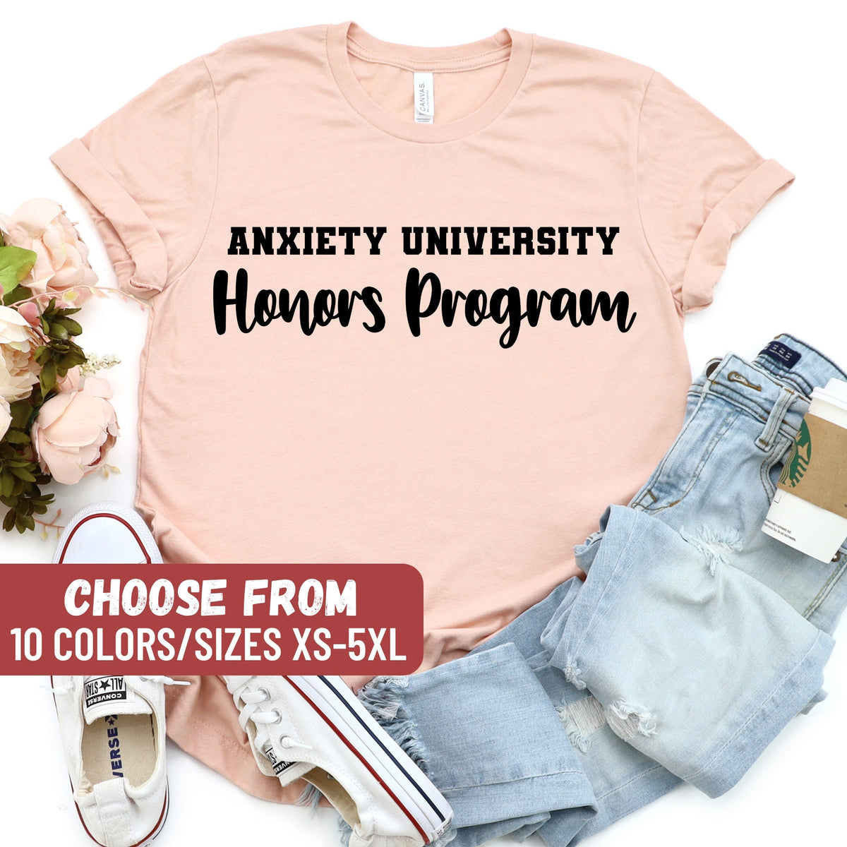 Mental Health Shirts Funny Anxiety Shirt Adhd Tshirts Mental Health Gift Depression Gifts Depression Shirt Cute Anxiety Gift Graphic Tee – Premium Graphic · Must-Have Style