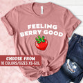 Botanical Shirt Fruit Shirt Strawberry Shirt Fruit Lover Gift Farm Shirt Farmer Gift Summer Tops Mom Graphic Tees Tshirts For Women Graphic Tee – Easygoing Wear · Must-Have Style