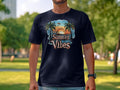 Tropical Sunset Summer Vibes TShirt Beach Palm Trees Graphic Tee Unisex Casual Sun and Sea Shirt Graphic Tee – Soft Feel · Trending Graphic Apparel