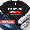 Singer Shirt Singing Shirt Music Shirt Karaoke Shirt Karaoke Gift Music Lover Gift Theatre Shirt Singer Gift Cute Singing Tees Graphic Tee – Premium Graphic · Top Pick For Any Outfit