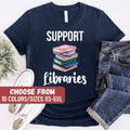 Funny Library Shirt Library Lover Tee Book Clothes Book Lover Apparel Book Outfit Gift For Student Librarian Shirt Librarian Gift Graphic Tee – Aesthetic Look · Great Gift For Fans