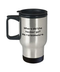 Ethical Hacker Mug Cyber Security Gift Cyber Security Travel Mug Funny Gift Where Did The Hacker Go Graphic Tee – Warm & Stylish · High-Quality Print