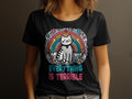 Cute Cat Tshirt Everything is Terrible Rainbow Heart Cat Lover GiftWomens Tee Graphic Tee – Feel-Good Design · Top Pick For Any Outfit