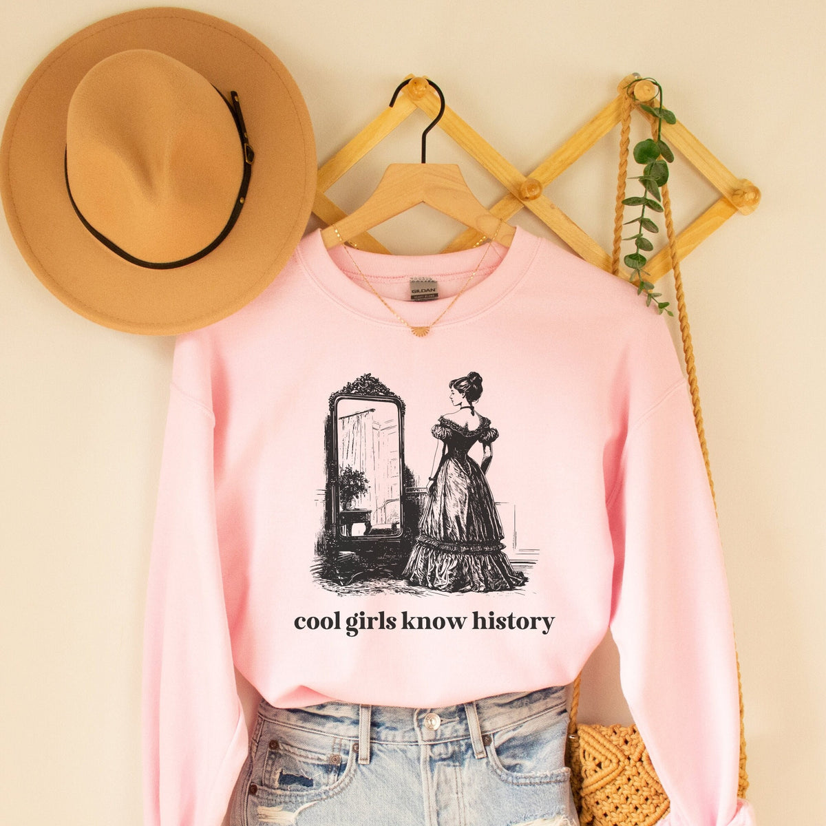 Funny Womens History Sweatshirt for Friend Who Loves History Cool Girls Know History Social Studies Gift History Major Graduation Gift Sweatshirt – Warm & Stylish · Great Gift For Fans
