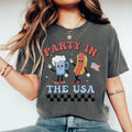 Retro Party in The USA Shirt Party in The Usa TShirt Usa Patriotic Tee 4th of July Party TShirt Trendy Usa Celebration Shirt Graphic Tee – Aesthetic Look · Perfect For Daily Wear