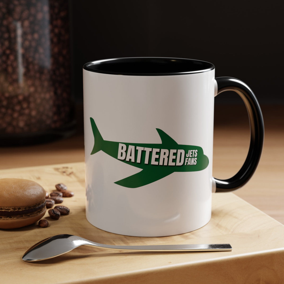 Battered Jets Fans Mug 11oz Graphic Tee – Aesthetic Look · Perfect For Daily Wear
