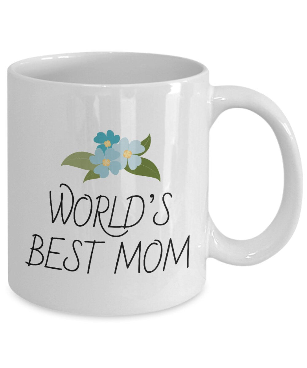 Cute Mother Mug Mother39s Day Coffee Mug Mom Gift Present For Mother39s Day Mom Birthday World39s Best Mom Graphic Tee – Warm & Stylish · Perfect For Daily Wear