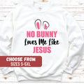 Jesus Shirt Bunny Tshirt Rabbit Tee Religious Tee Jesus Lover Sweatshirt Christian Shirt Christian Gift Religious Gift Bunny Gift Sweatshirt – Feel-Good Design · Top Pick For Any Outfit