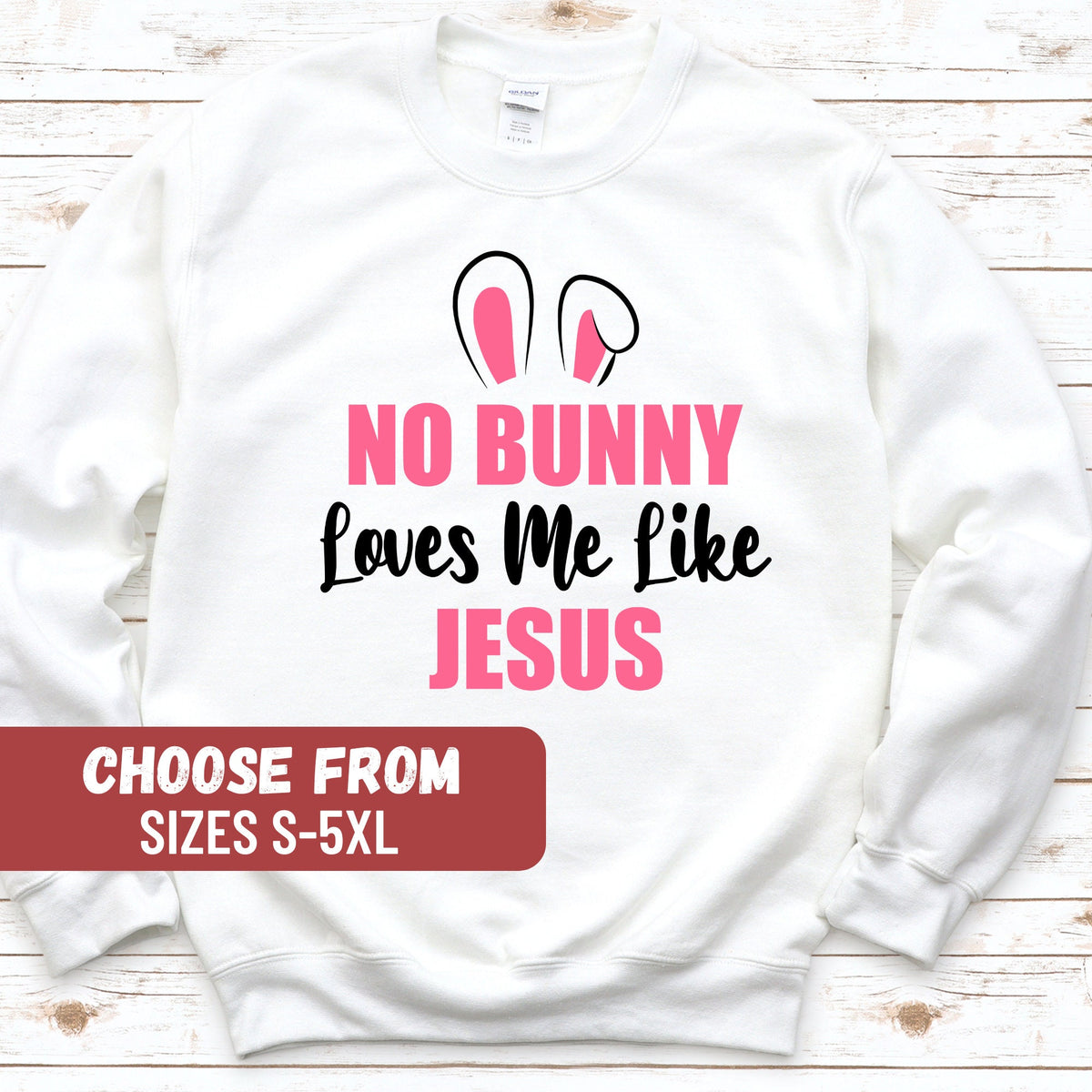 Jesus Shirt Bunny Tshirt Rabbit Tee Religious Tee Jesus Lover Sweatshirt Christian Shirt Christian Gift Religious Gift Bunny Gift Sweatshirt – Feel-Good Design · Top Pick For Any Outfit