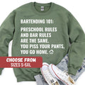 Funny Bartending TShirt Bartender Sweatshirt Bartender Gift Barista Shirt Barmen Tee Bartender Tee Cute Bartender Sweater Sweatshirt – Feel-Good Design · High-Quality Print