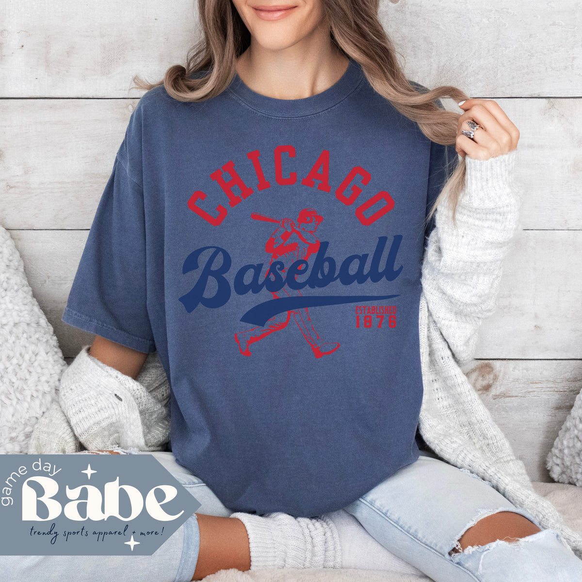 Adult Tee Cubs Baseball Chicago Shirt Chi Town Game Day Outfit Cubbies Gift Short Sleeve TShirt 2 Graphic Tee – Fan Favorite · Trending Graphic Apparel