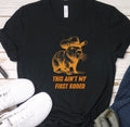 This Aint My First Rodeo Cowboy Cabybara Cute Tshirt Funny Capybara Gifted Shirt Gifted Capybara Lovers Gift Anime Capybara Gifts Graphic Tee – Bold Style · High-Quality Print