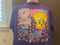 Vintage 9039s C Ya Tweety Bird Looney Tunes Purple T Shirt Size XL Graphic Tee – Feel-Good Design · Trending Graphic Apparel