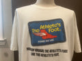 Vintage 9039s The Athlete39s Foot White T Shirt Size XXL Graphic Tee – Cozy Vibes · Must-Have Style