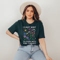 Cute Fourth Grade Teacher Tee with Adorable Doodles I Can39t Wait to Learn With You Today Silly Elementary School Preschool Teacher Shirt Graphic Tee – Easygoing Wear · Top Pick For Any Outfit