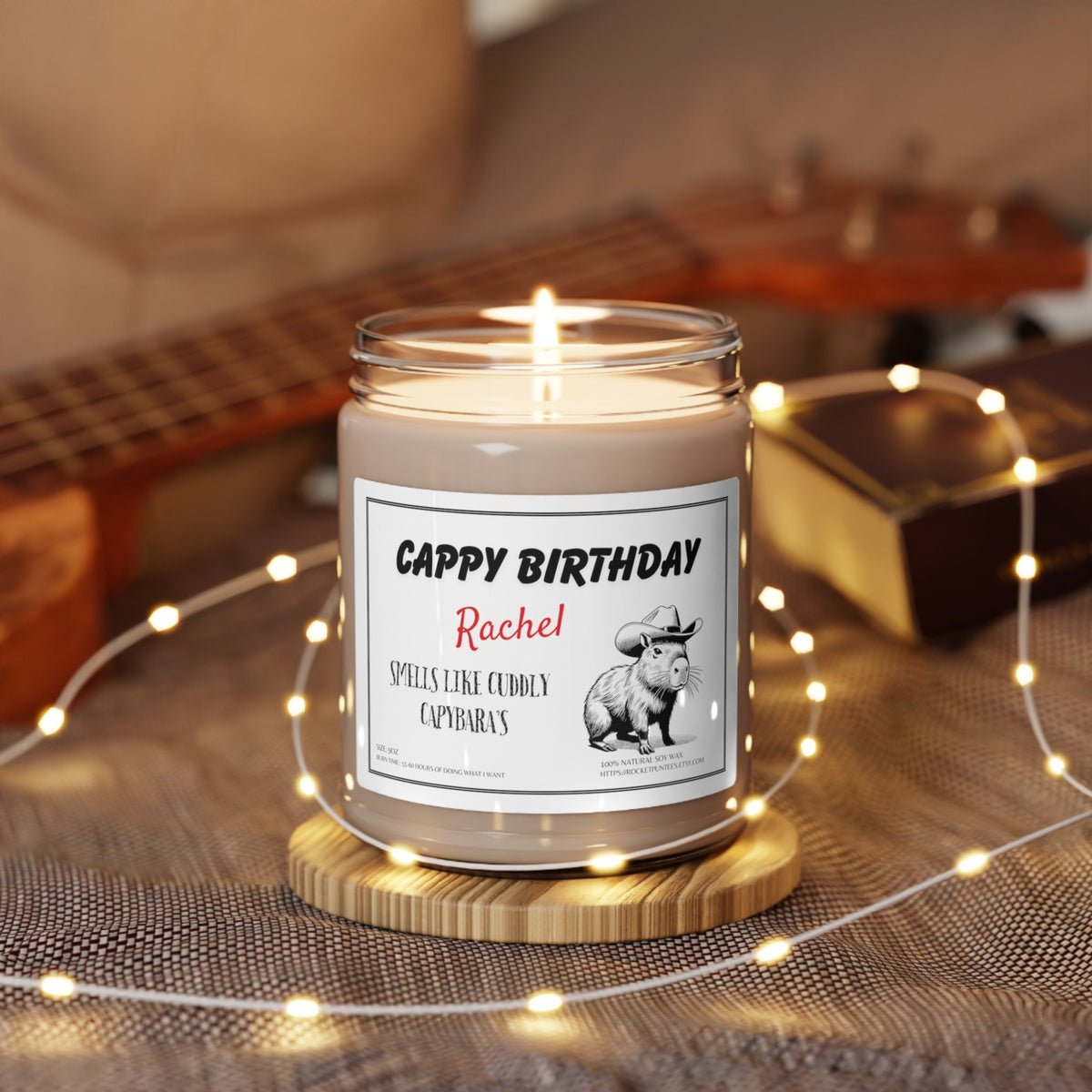 Personalized Capybara Candle Cappy Birthday Candle Gift For Her Custom Capybara gift Cute Capybara candle Animal Lover Gifts for mom Graphic Tee – Cozy Vibes · Great Gift For Fans