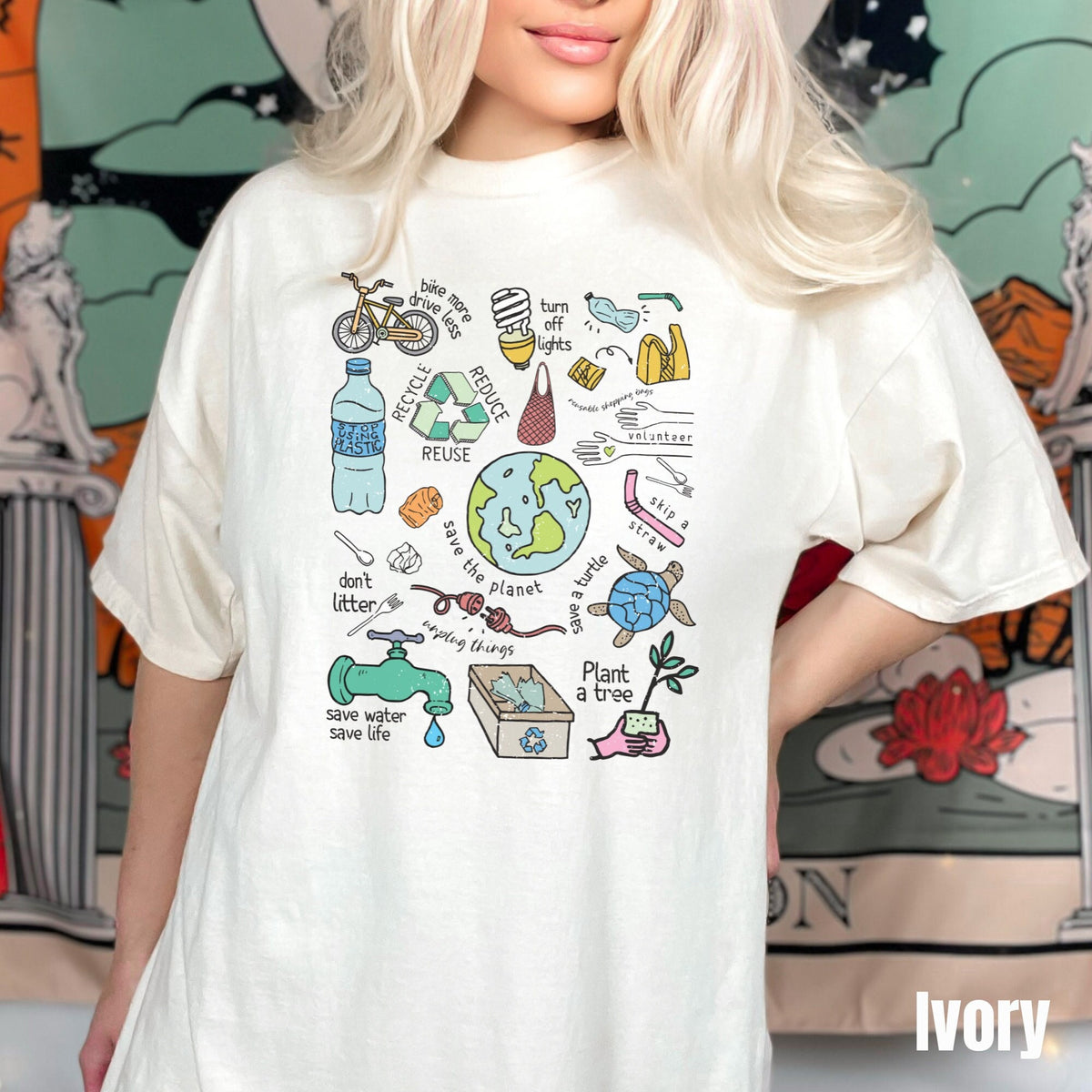 Save The Planet Shirt Earth Day Shirt Environmental Shirt Earth Day Gift Climate Change Shirt Nature Lover Shirt Graphic Tee – Feel-Good Design · Top Pick For Any Outfit