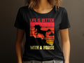 Women39s Horse Themed TShirt Life is Better With a Horse Sunset Graphic Tee Graphic Tee – Aesthetic Look · Must-Have Style