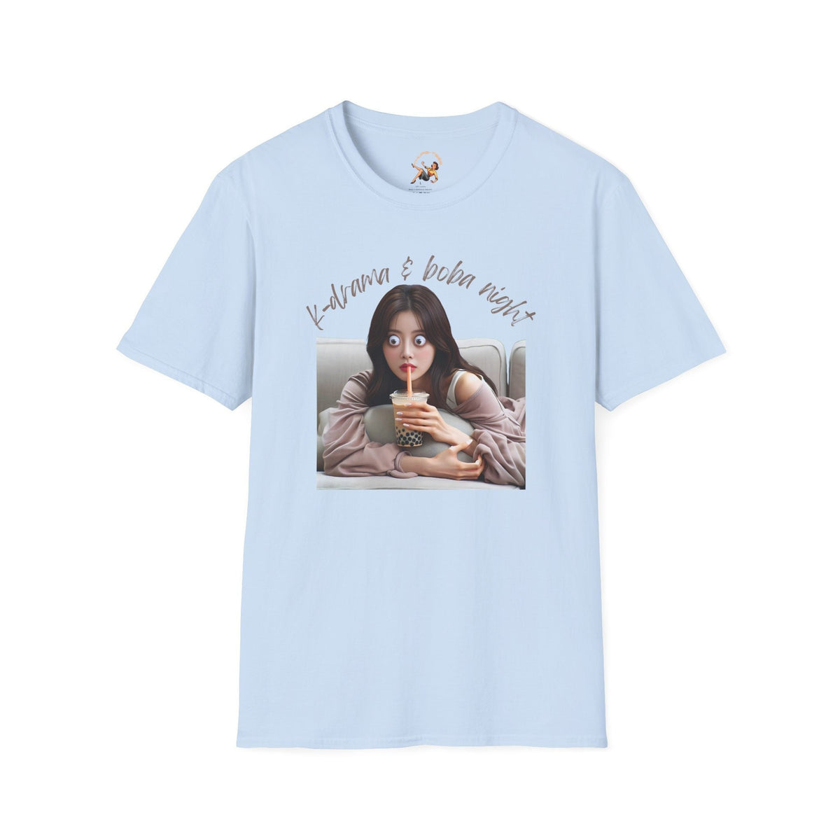 K Drama and Bubble Tea Shirt Boba T Shirt Asian Drama Tee Korean TV T Shirt Korean Television Graphic Tee – Cozy Vibes · Must-Have Style