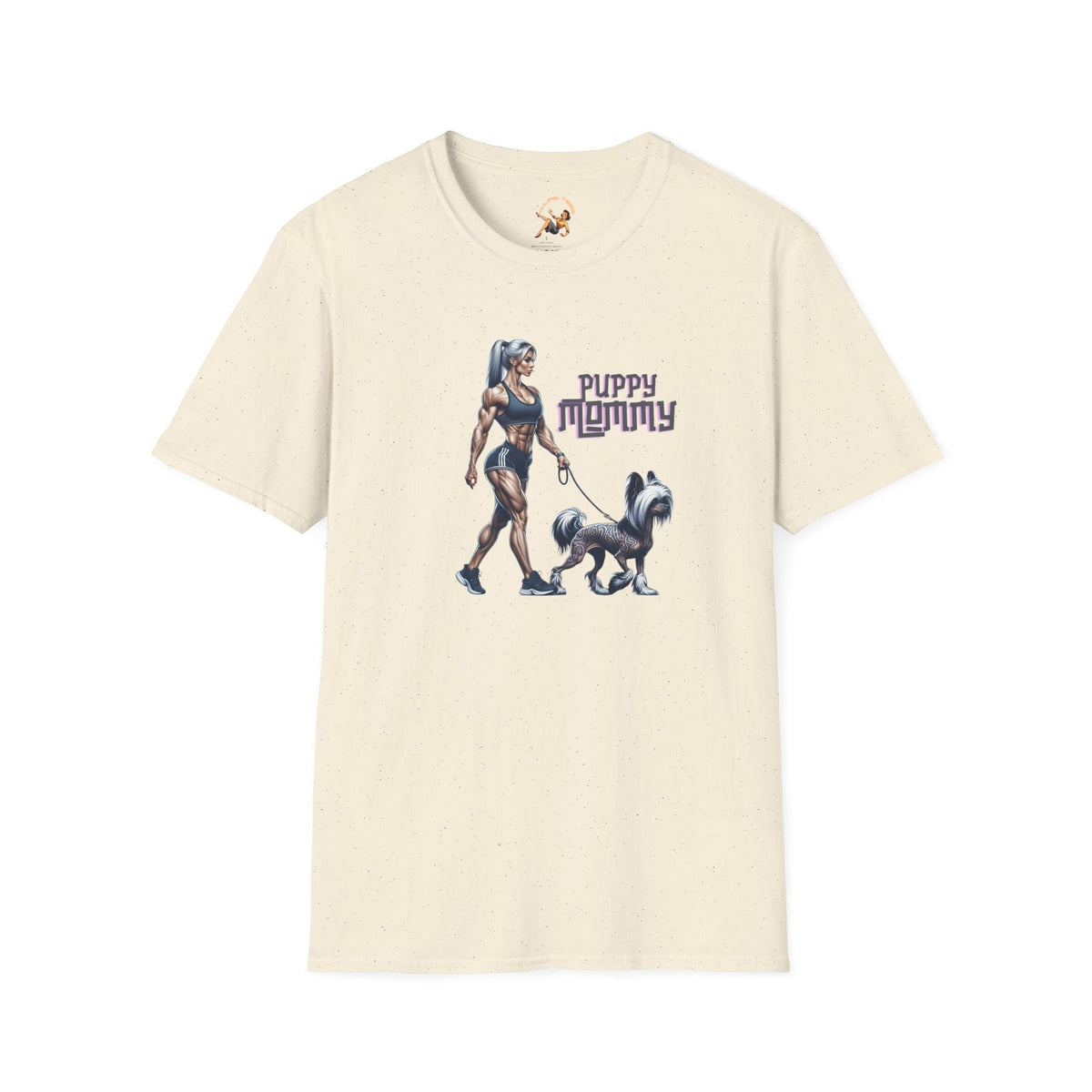 Puppy Mommy Shirt Chinese Crested Tee Dog Lovers T Shirt Hairless Dog T Shirt Weight Lifters Muscle Builders Graphic Tee – Warm & Stylish · Trending Graphic Apparel