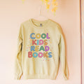 Cute Reading Teacher Sweatshirt for Kindergarten Teacher or Elementary Principal Cool Kids Read Books Adorable Y2K Crewneck Book Lover Sweatshirt – Easygoing Wear · Top Pick For Any Outfit