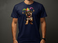 Jester Hat German Shepherd Puppy TShirt Dog Lover Gift Colorful Clown Dog Tee Unique Pet Humor Clothes Cute Puppy Graphic TShirt Graphic Tee – Cozy Vibes · Must-Have Style