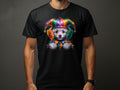 Colorful Jester Hat Poodle Dog Pup TShirt Cute Animal Clown Costume Tee Fun Pet Lover Gift Unisex Graphic Shirt Graphic Tee – Easygoing Wear · Great Gift For Fans
