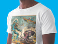 Robot Monkey Shirt Retro Comic Tee Shirt Vintage Comic Shirt Squid Robot Shirt Science Fiction Shirt Sci Fi Shirt Dystopian Tee Graphic Tee – Bold Style · Top Pick For Any Outfit