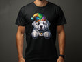 Great Pyrenees Dog Pup Jester Hat Design Dog Lover Gifts Present For Mans Best Friend Pet Gift Dog Design T Shirt Hoodie Sweatshirt Hoodie – Warm & Stylish · High-Quality Print