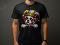 Brussles Griffon Dog Pup Jester Hat Design Dog Lover Gifts Present For Mans Best Friend Pet Gift Dog Design T Shirt Hoodie Sweatshirt Hoodie – Aesthetic Look · Perfect For Daily Wear