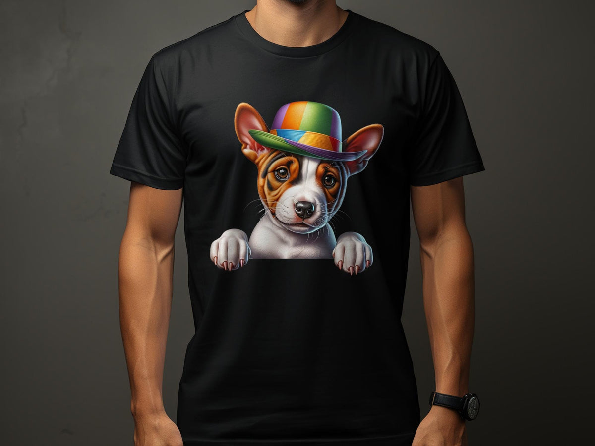 Basenji Dog Pup Jester Hat Design Dog Lover Gifts Present For Mans Best Friend Pet Gift Dog Design T Shirt Hoodie Sweatshirt Hoodie – Easygoing Wear · High-Quality Print