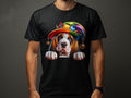 Bloodhound Dog Pup Jester Hat Design Dog Lover Gifts Present For Mans Best Friend Pet Gift Dog Design T Shirt Hoodie Sweatshirt Hoodie – Warm & Stylish · High-Quality Print
