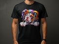 Dogue De Bordeaux Dog Pup Jester Hat Design Dog Lover Gifts Present For Mans Best Friend Pet Gift Dog Design T Shirt Hoodie Sweatshirt Hoodie – Aesthetic Look · Great Gift For Fans