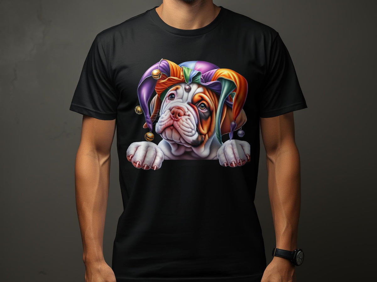Dogue De Bordeaux Dog Pup Jester Hat Design Dog Lover Gifts Present For Mans Best Friend Pet Gift Dog Design T Shirt Hoodie Sweatshirt Hoodie – Aesthetic Look · Great Gift For Fans