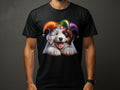 Old English Sheepdog Pup Jester Hat Design Dog Lover Gifts Present For Mans Best Friend Pet Gift Dog Design T Shirt Hoodie Sweatshirt Hoodie – Cozy Vibes · Trending Graphic Apparel